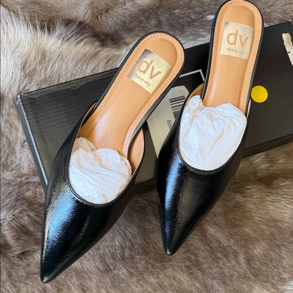 Dolce Vita Shoes - Dolce Vita Black Pointed Mules